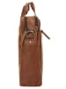 SPIKES & SPARROW Aktentasche echt Leder in cognac