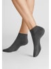 Hudson Sneakersocken Simply³ 3-Pack in Grau