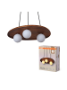 Osram Decor Acacia Nest Pendelleuchte G9 Akazienholz
