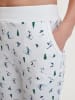 Calida Pyjamahose in star white