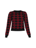 myMo ROCKS Women Sweater in black burgundy