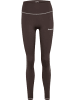 Hummel Leggings Hmlpulse Multisport Damen in SHALE
