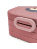 Mr. & Mrs. Panda MEPAL Bentobox Pinguin Buch Motiv mit Spruch in Rot Pastell