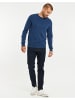 Threadbare Strickpullover THB Jumper Beaufort Crew Neck in Denim