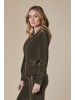 ZHRILL Blazer ZHBETSY CORD LUREX OLIVE in OLIVE