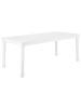 Beliani Esszimmertisch CARY in Weiß - (W) 90 x (H) 76 x (L) 180 cm