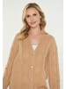 VIRITA Women Cardigan in Camel