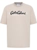 Carlo Colucci T-Shirt De Stafeni in Beige