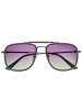 Breed Polarisierte Sonnenbrille "Flyer" in Schwarz/Schwarz
