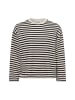 armedangels Sweatshirt Frankaa Maarlen in schwarz beige - 0002