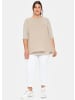 sheego Blusenshirt in beige