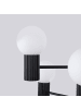 Nice Lamps Kronleuchter ORBITAL 6 black H 230 cm