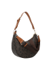 Valentino Regina Schultertasche 28 cm in moro-naturale