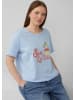 QS T-Shirt  in  50D2_hellblau