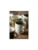 Studio Round Becher North in Matte white/Matte moss