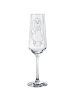 Mr. & Mrs. Panda Champagnerglas Pinguin Lolli ohne Spruch in Transparent