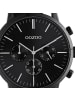 Oozoo Armbanduhr Oozoo Timepieces schwarz groß (ca. 45mm)