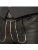 Maddox Country Lederhose Ursins in schwarz
