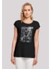 F4NT4STIC T-Shirt Disney Nightmare Before Christmas Skellington in schwarz