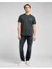 Lee T-Shirt Ss Relaxed Graphic in Washed Black
