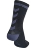 Hummel Low Socken Elite Indoor Erwachsene in BLACK/ASPHALT
