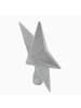 Home&Styling Collection Sternenbaumspitze mit Glitzer in Silbern, 19 cm