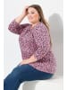 Ulla Popken Langarmshirt in himbeere