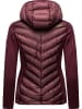 Navahoo Übergangsjacke Nimm Mich Mit in Aubergine