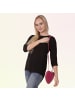 Toscanto Leder Umhängetasche Toscanto Tasche pink ca. 22cm