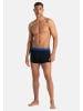 Bruno Banani Retro Short / Pant Flowing in Blau / schwarz