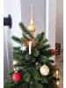 JACK Glas Christbaumkugeln + Spitze in Rot/Gold