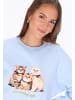 myMo Women Sweatshirt in light blue