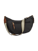 Camel Active Schultertasche mit Gewebeband in Schwarz