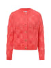 Marie Lund Strickjacke in koralle - 0002