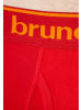 Bruno Banani Retro Short / Pant Quick Access in Schwarz / Rot