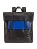 DuDu Rucksack Leder 36 cm schwarz