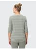 Joy Sportswear 3/4-Arm-Shirt LEA in dried sage stripes