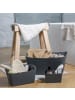 koziol BOXXX L - Aufbewahrungsbox 15l Set in recycled ash grey
