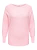 ONLY Carmakoma Strickpullover in Rose Shadow