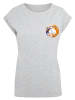 F4NT4STIC T-Shirt Pinocchio Sundowner in grau meliert