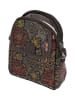 gaya Women Satchel in Brown Multicolor