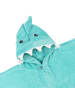 Schlummersack Frottee Badeponcho in Hellblau
