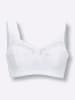 WITT WEIDEN Entlastungs-BH ohne Bügel in weiß