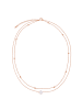 Steel_Art Layering Halskette Frauen Juliette rose goldfarben in rosegoldfarben