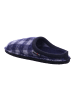 HAFLINGER Pantoffeln Flair Plaid in ocean