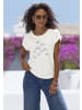 Vivance by Lascana Kurzarmshirt in creme