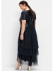 sheego Abendkleid in nachtblau