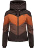 ragwear Winterjacke Novva Block in Dark Choco