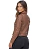 Tazzio Lederjacke "F507" - in Camel
