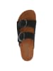 Caprice Pantolette in BLACK NUBUC